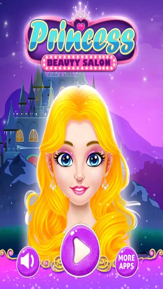 Capturas de tela do Princess Beauty Salon Makeover