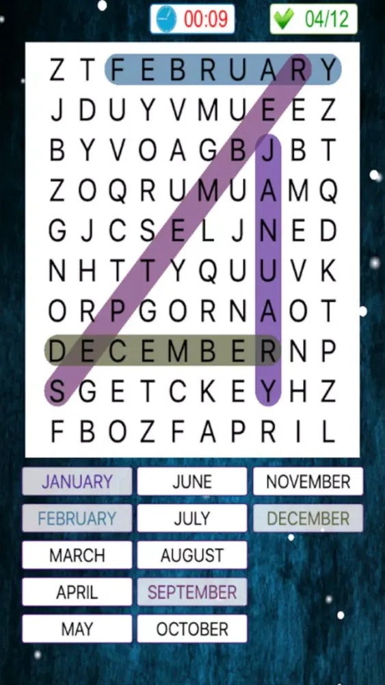 New Word Search Game 스크린샷