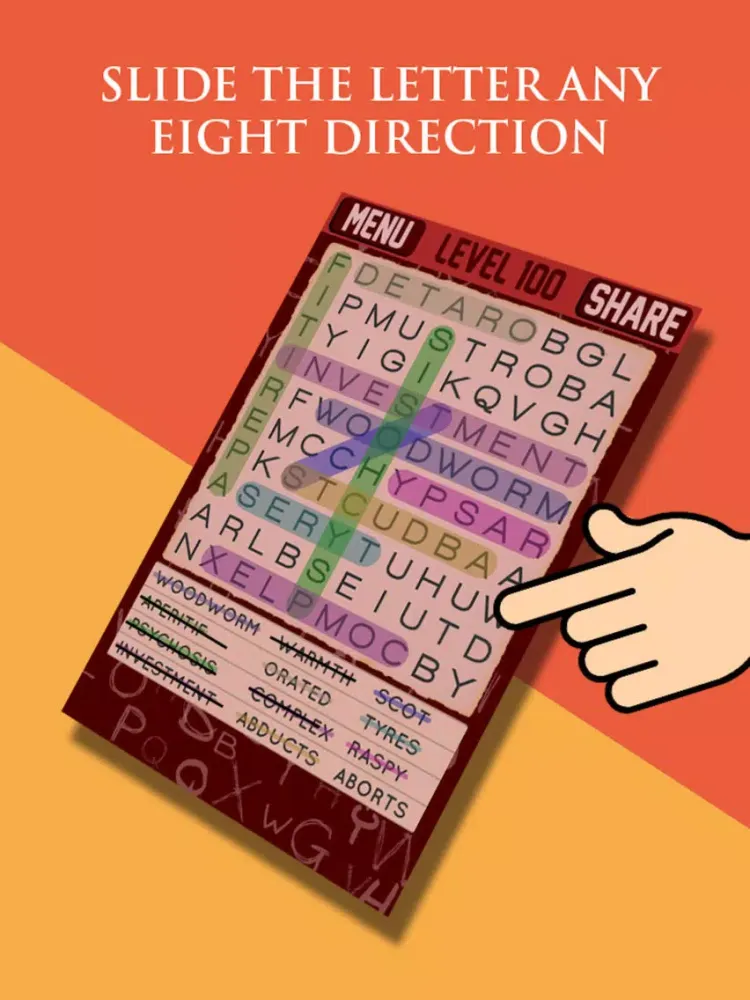 Capturas de pantalla de Word Search Puzzle v4.0 iPad 