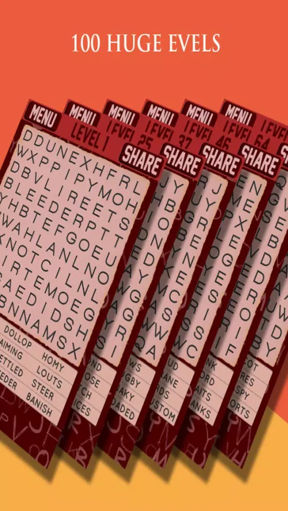 Capturas de pantalla de Word Search Puzzle v4.0