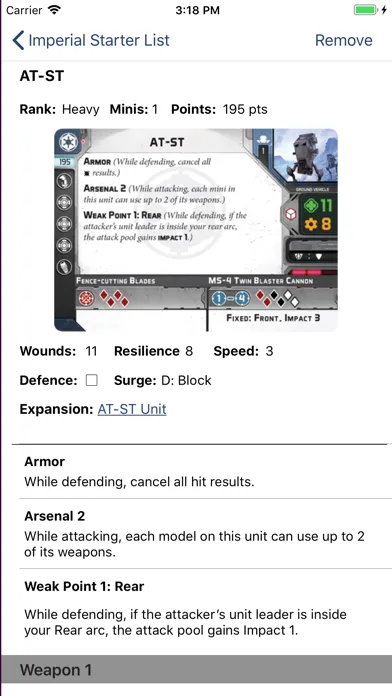 Legion Army List Builder应用截图