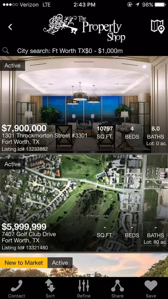 The Property Shop Real Estate App Ekran Görüntüleri
