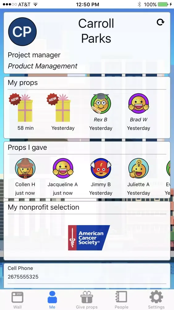 propsHR - Employee Recognition應用截圖