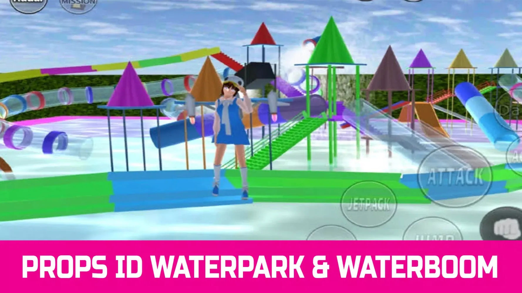 Tangkapan layar Props Id Waterpark Sakura SS