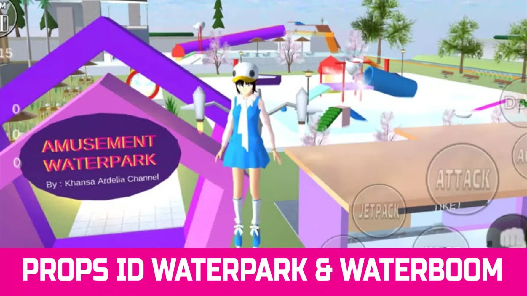 Tangkapan layar Props Id Waterpark Sakura SS