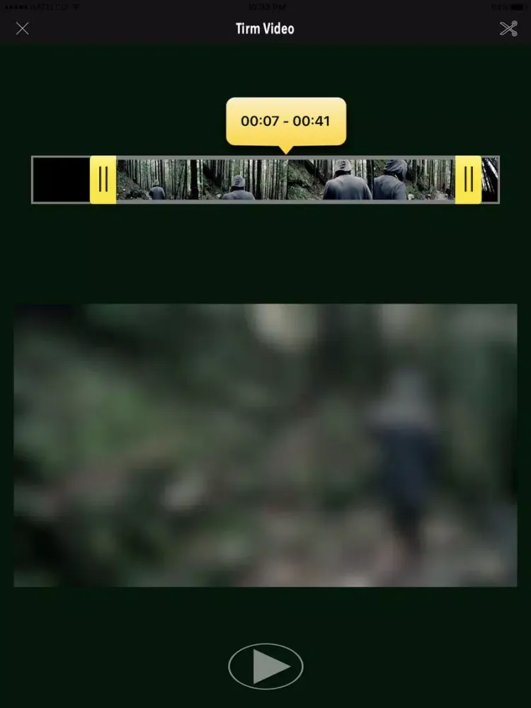 Capturas de tela do Video Editor : Easy Cut videos ! iPad 