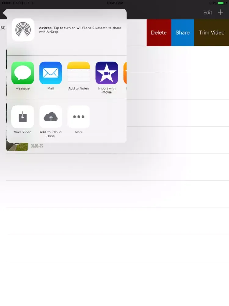 Capturas de tela do Video Editor : Easy Cut videos ! iPad 
