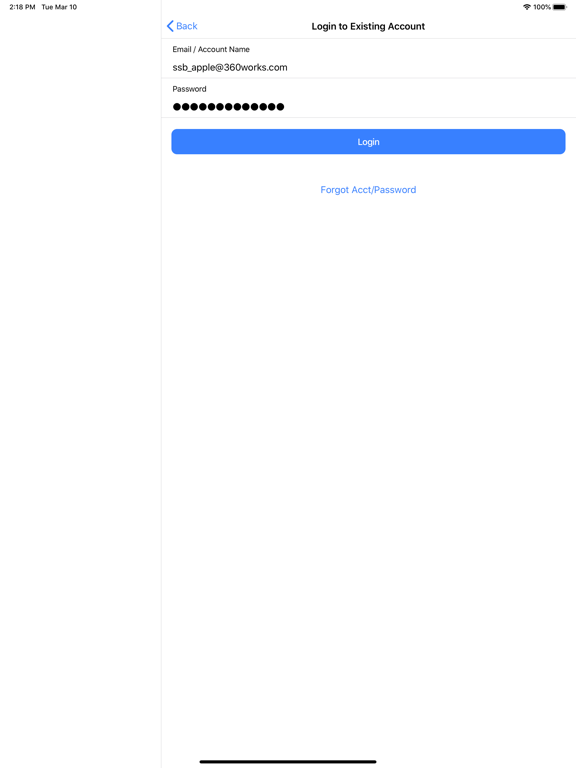 Itineris Passenger App iPad  スクリーンショット