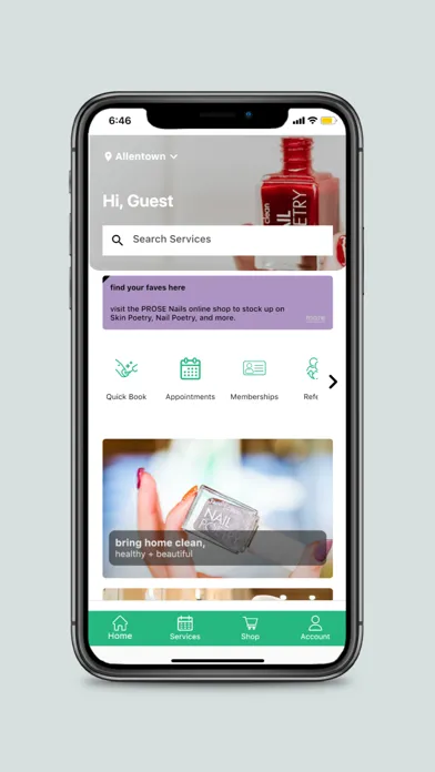 Captures d'écran de PROSE Boutiques