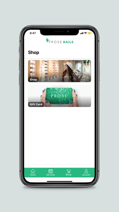 Captures d'écran de PROSE Boutiques