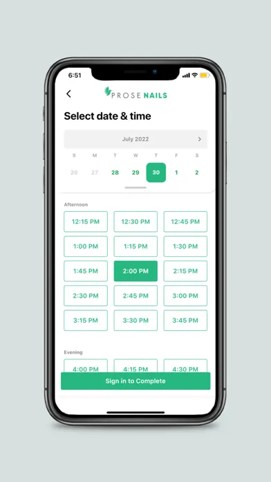 Captures d'écran de PROSE Boutiques