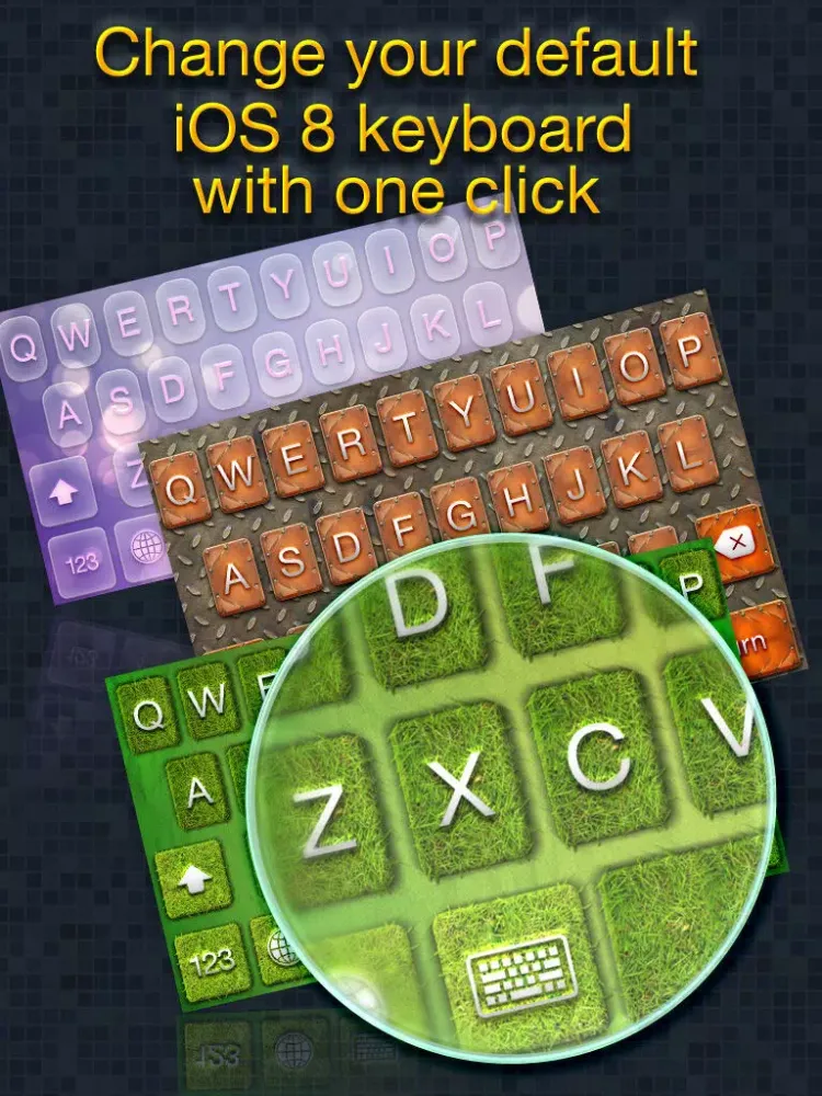 Van Looveren Keyboards - Different Kind of Fancy & Stylish Keyboard Layouts iPad  Ekran Görüntüleri