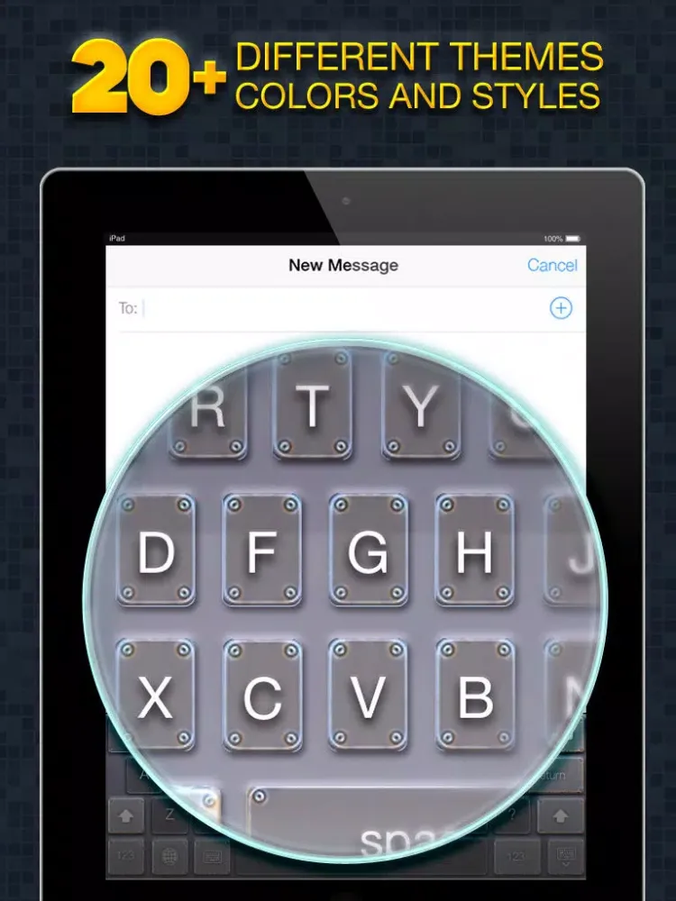 Van Looveren Keyboards - Different Kind of Fancy & Stylish Keyboard Layouts iPad  Ekran Görüntüleri