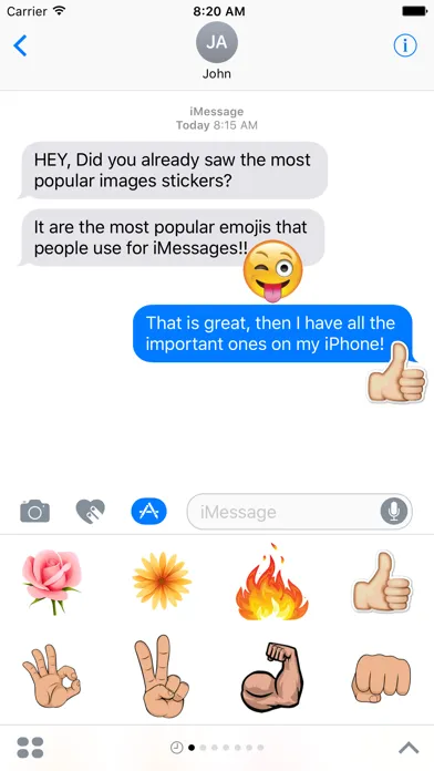 Most Popular Images Stickers Ekran Görüntüleri