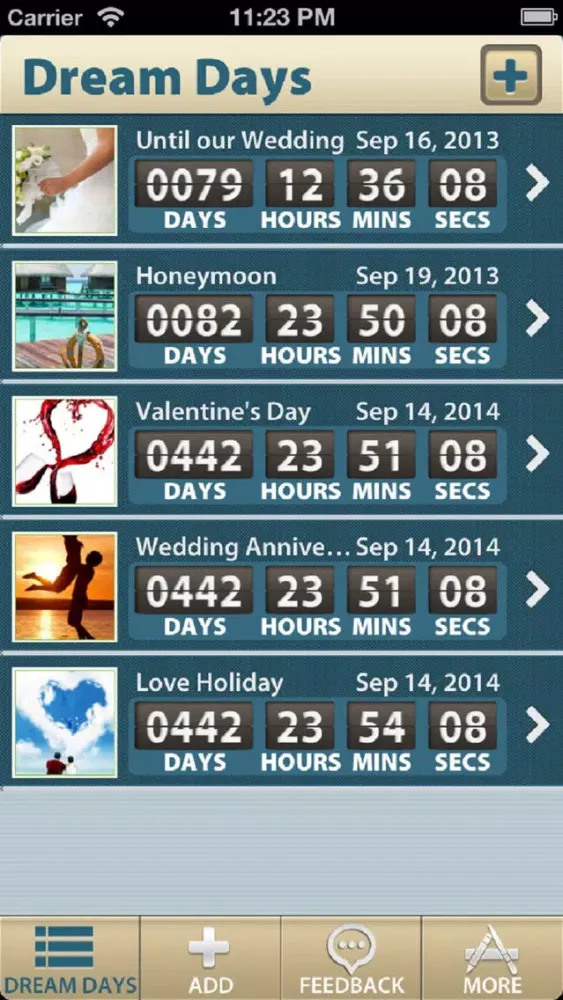 Wedding Countdown ! سکرین شاٹس