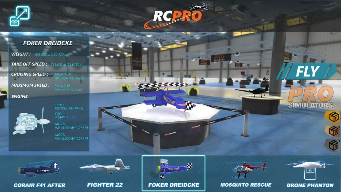RC Pro Remote Controller Flight Simulator 4K स्क्रीनशॉट