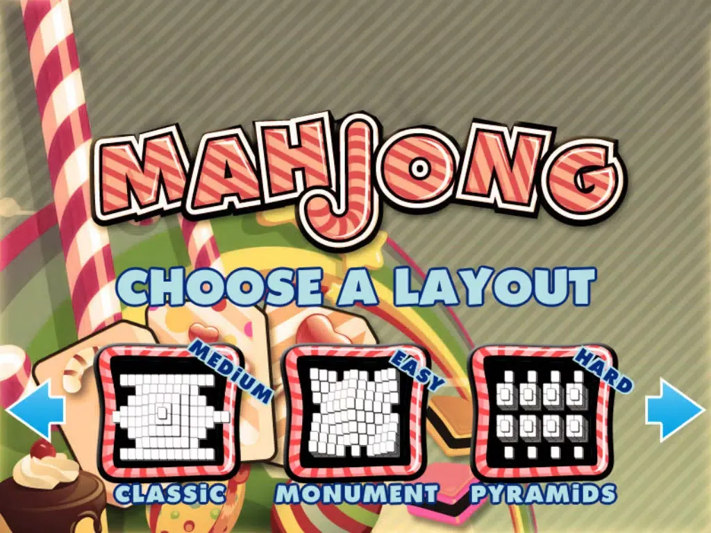 تصاویر Mahjong Candy iPad 