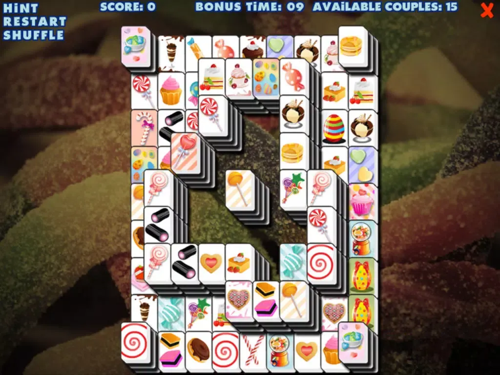 تصاویر Mahjong Candy iPad 
