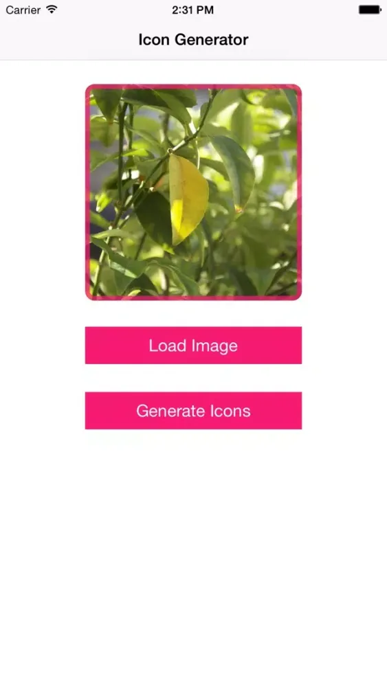Capturas de pantalla de Make My Icon - Generate app icons from app