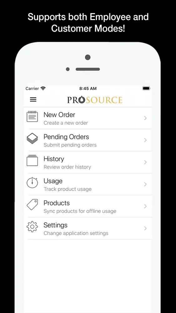 ProSource Supply 스크린샷