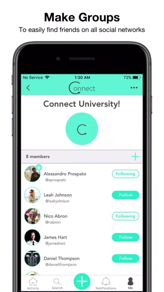 Tangkapan layar Connect - Redefine Connections