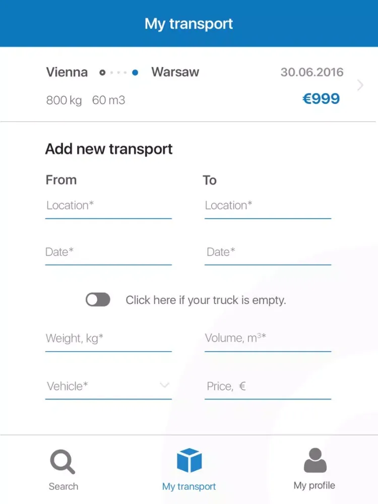 Скриншоты Cargo Logistics iPad 
