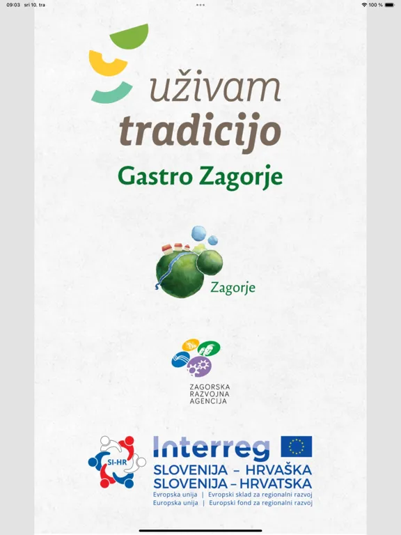:: Gastro Zagorje :: iPad  Screenshots
