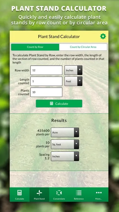 Agro Seeding Rate Calculator Ekran Görüntüleri