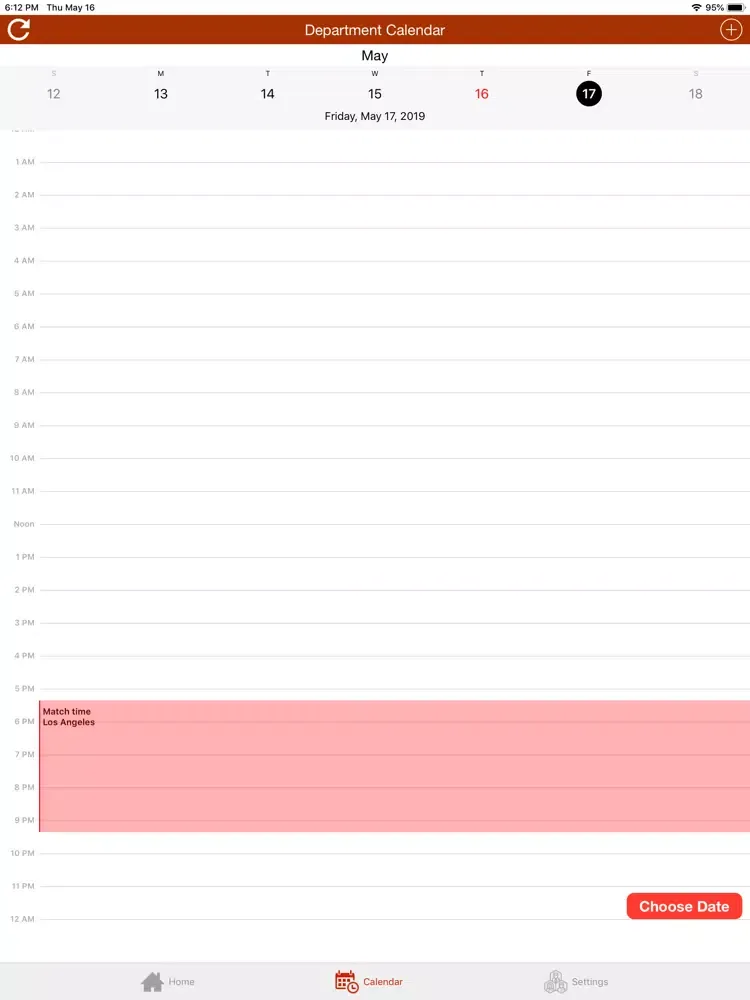 Clique Calendar iPad 應用截圖