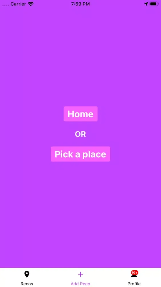 The Reco App سکرین شاٹس