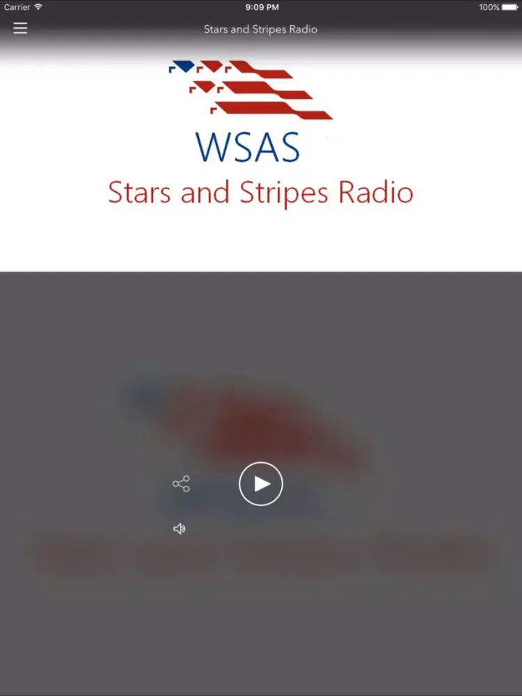 Captures d'écran de Stars and Stripes Radio iPad 