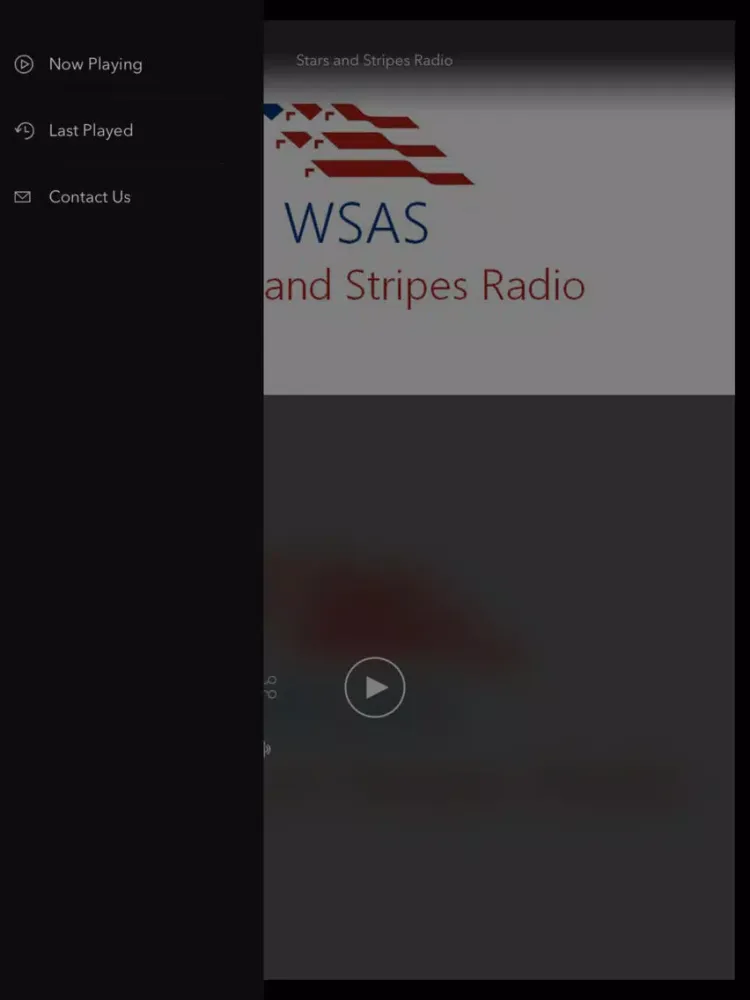 Captures d'écran de Stars and Stripes Radio iPad 