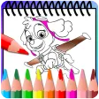 How to color Paw Patrol ( coloring pages)