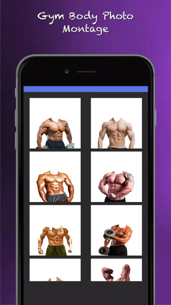 Gym body photo maker Suits سکرین شاٹس