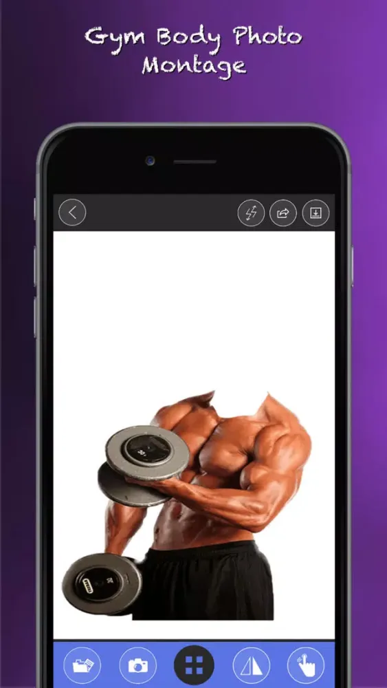 Gym body photo maker Suits سکرین شاٹس