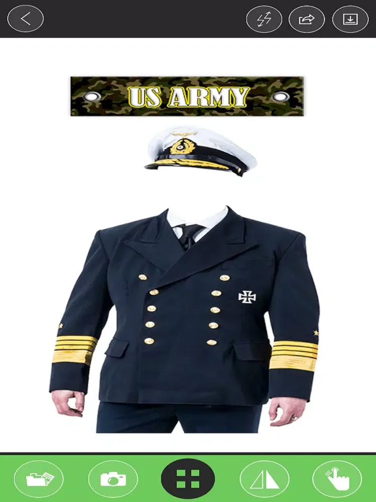 Military Photo Suits iPad  스크린샷