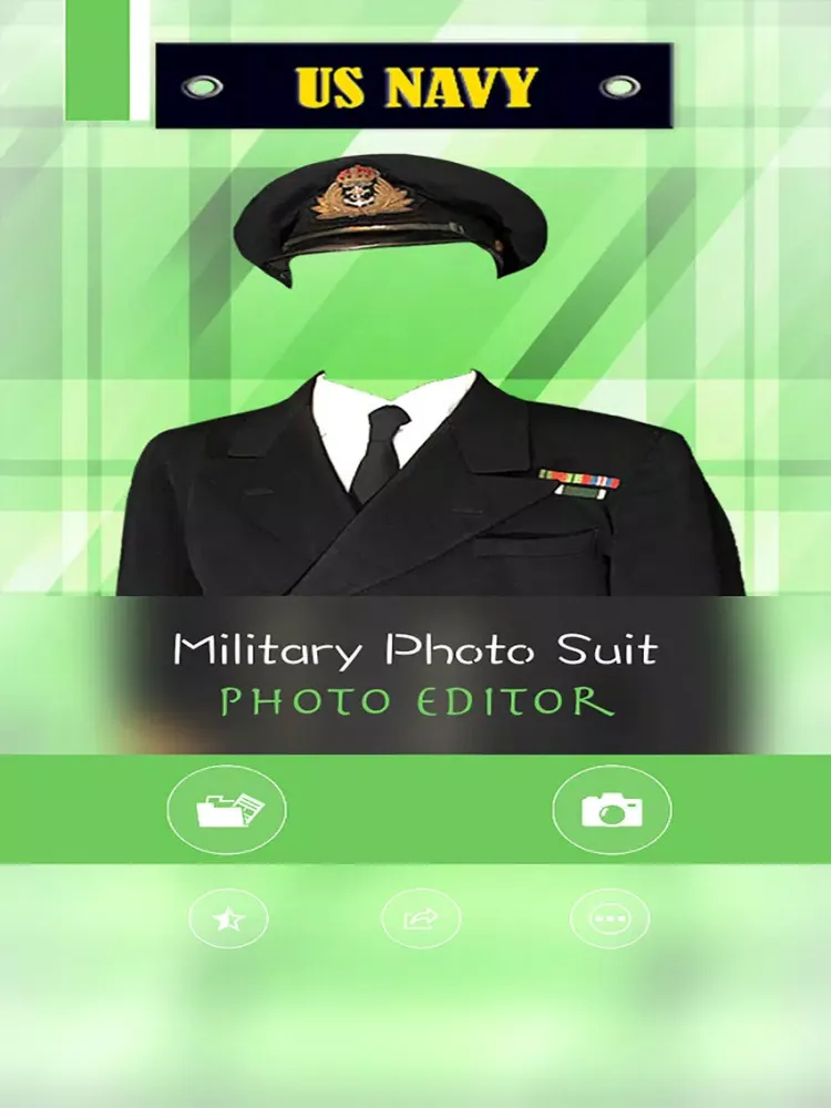 Military Photo Suits iPad  스크린샷