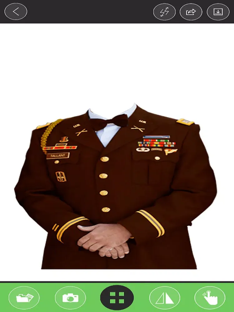 Military Photo Suits iPad  스크린샷