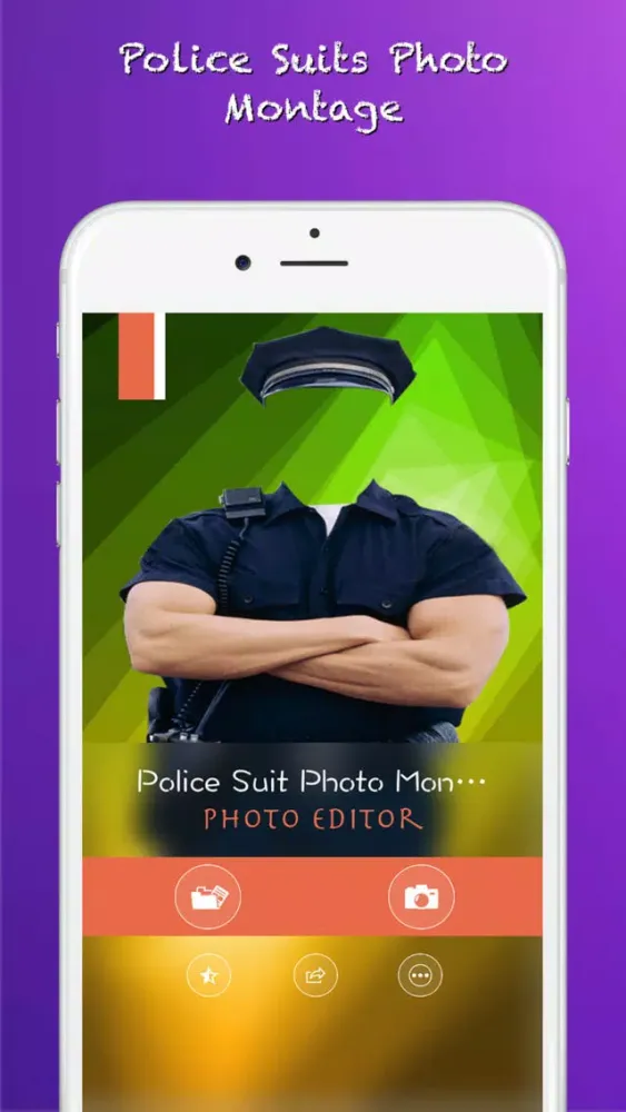 Captures d'écran de Police Suits Photo Montage