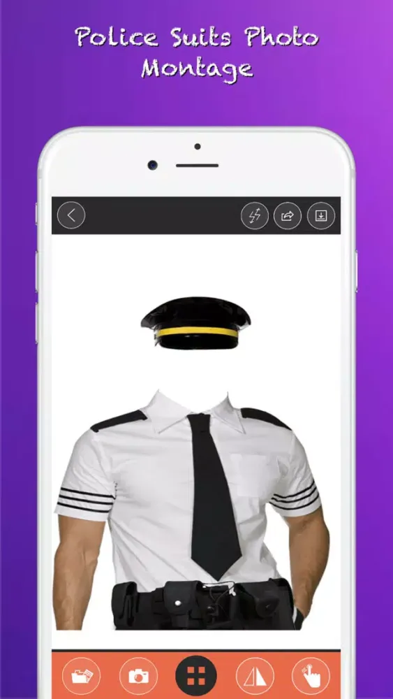 Captures d'écran de Police Suits Photo Montage