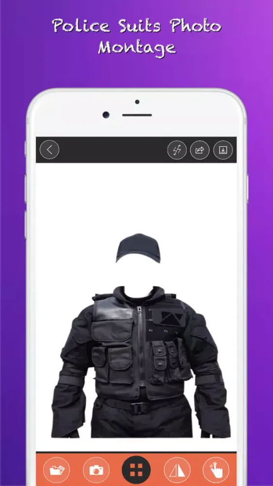 Captures d'écran de Police Suits Photo Montage