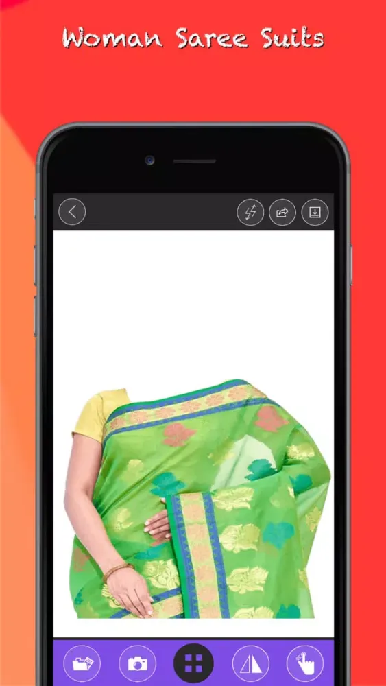 Capturas de pantalla de Women Saree Photo Suits