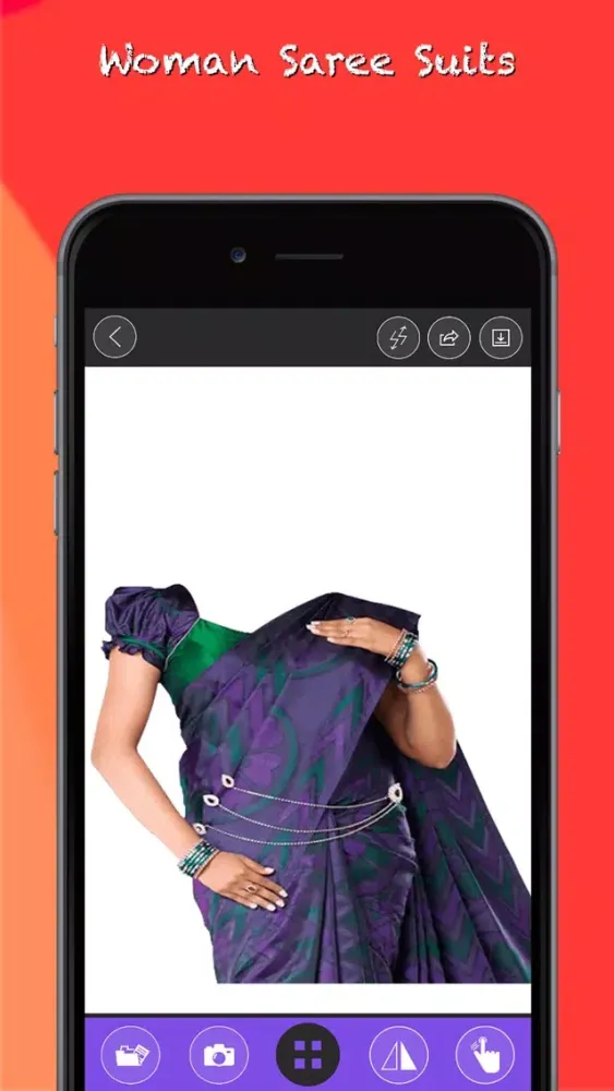 Capturas de pantalla de Women Saree Photo Suits
