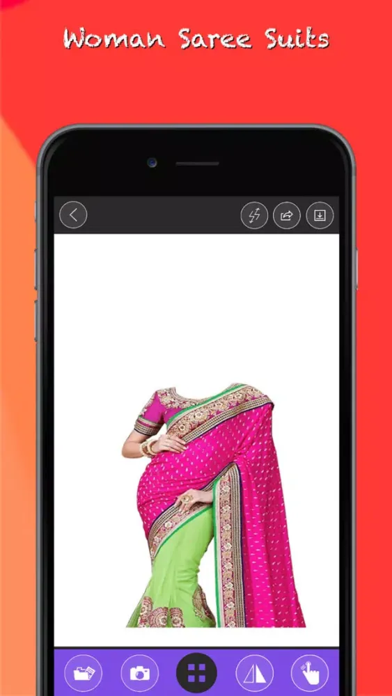 Capturas de pantalla de Women Saree Photo Suits