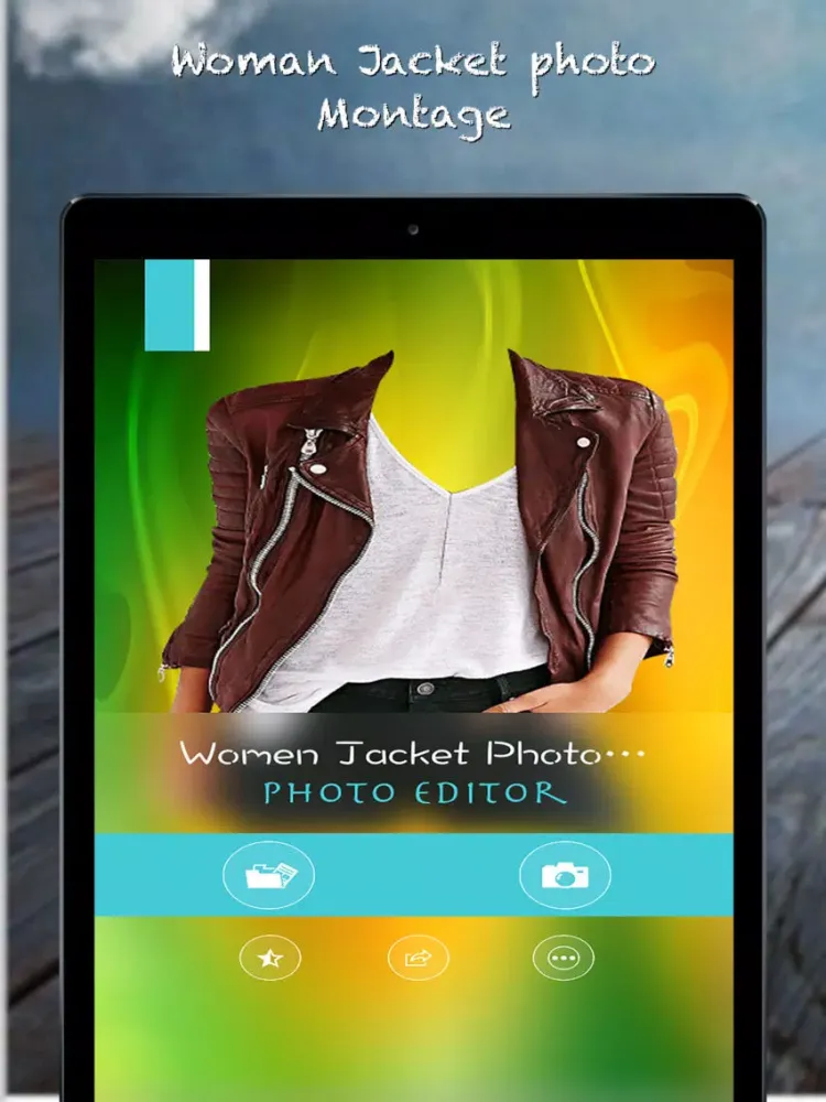 Women Jacket Photo Suits iPad  سکرین شاٹس