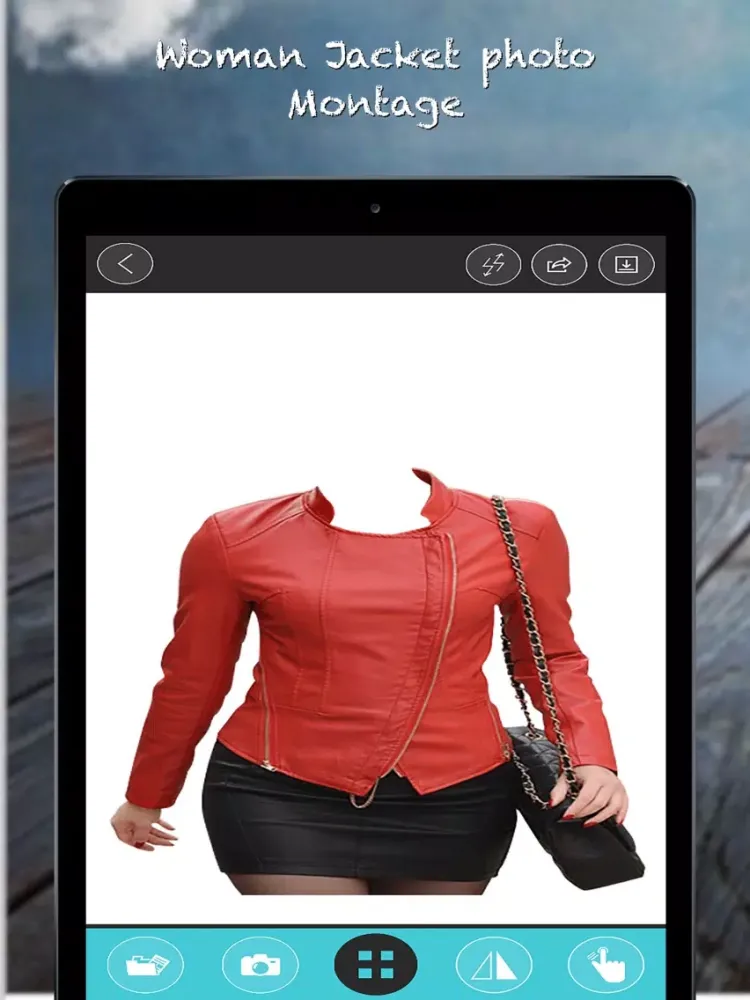 Women Jacket Photo Suits iPad  سکرین شاٹس