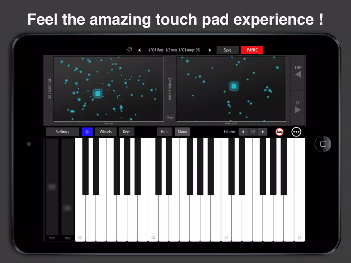 Simple Easy Piano Synthesizer iPad  स्क्रीनशॉट
