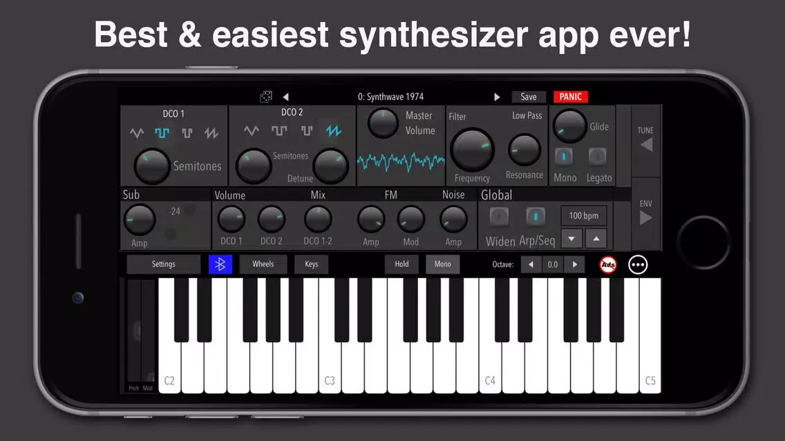 Simple Easy Piano Synthesizer स्क्रीनशॉट