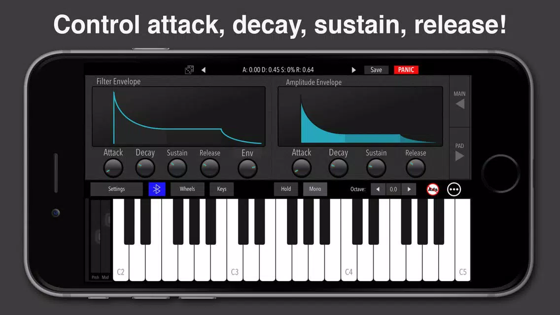 Simple Easy Piano Synthesizer स्क्रीनशॉट