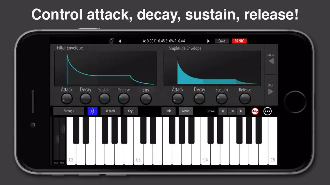 Simple Easy Piano Synthesizer स्क्रीनशॉट